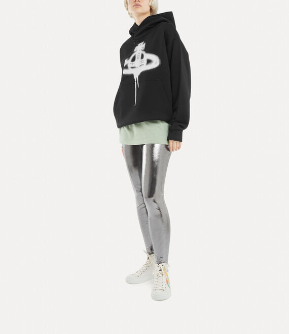 Vivienne Westwood Spray Orb Pullover Sweatshirt in BLACK